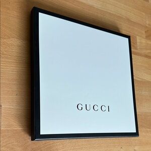 Gucci Monochrome Black and White Accessory Box